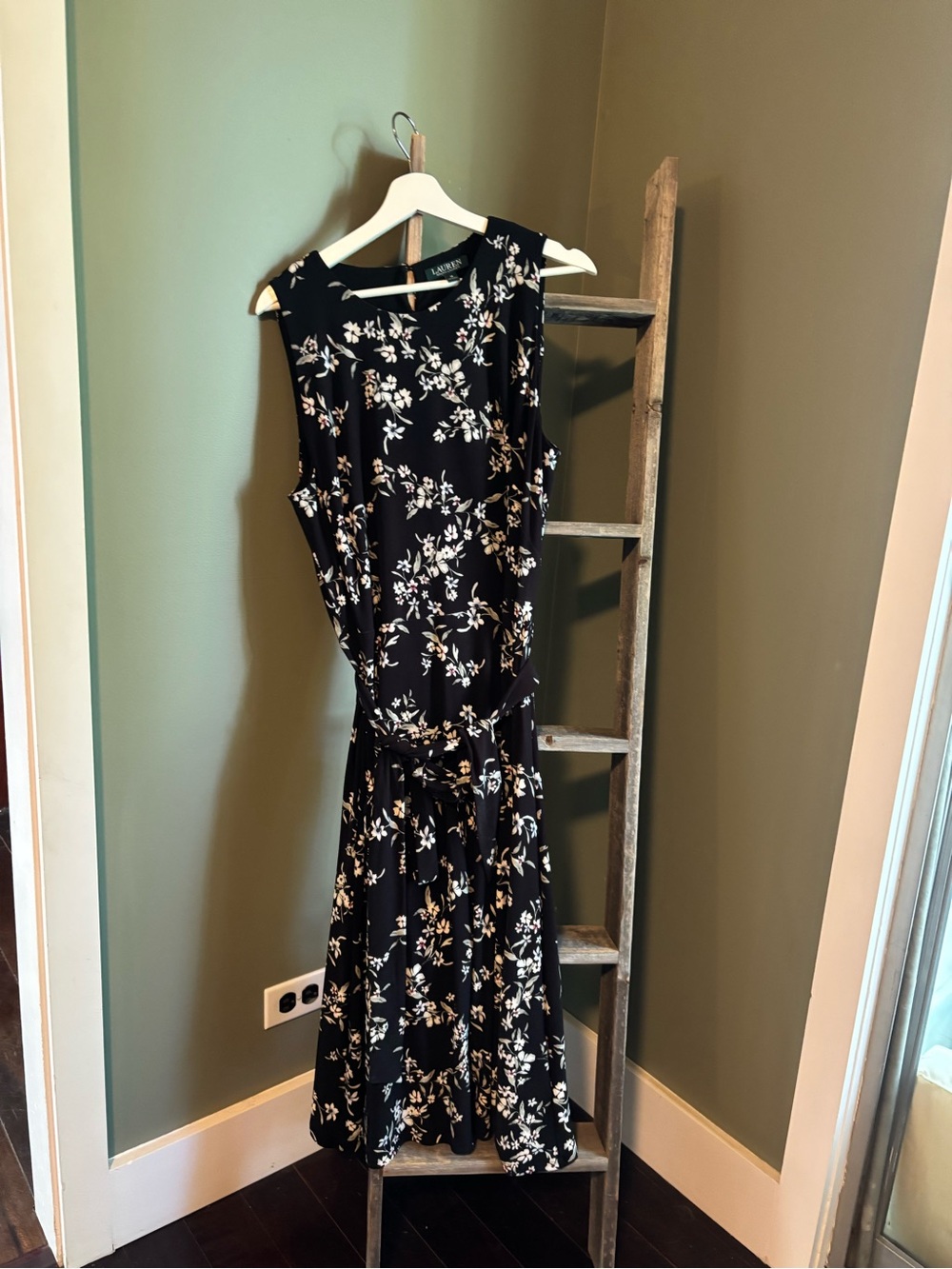 Lauren Ralph Lauren Floral Midi Shift Dress